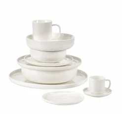 CASA FINE Cuillères à Café Set De 6 Argent
