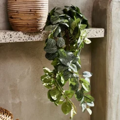 CASA FITTONIA Guirlande Feuilles Vert