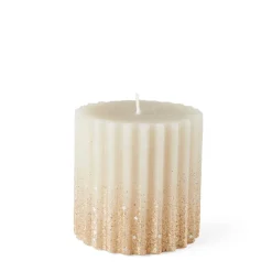 CASA FLOWY Bougie Blanc Cassé