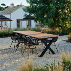 CASA FORMAX & LOIC Conjunto De Jardín Natural/noir