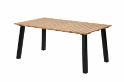 CASA FORMAX Table De Jardin Avec Pieds Natural/noir