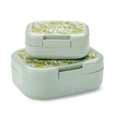 CASA FRESHMOOD Boîte à Snack Avec Clip Seafoam + Motif Loulou Sea Foam (vert)