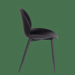 CASA FREYA Chaise De Salle à Manger Noir