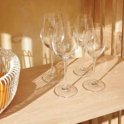 CASA FURRY Chemin De Table Déco Blanc