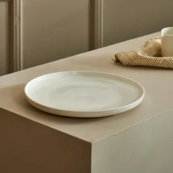 CASA FURRY Chemin De Table Déco Blanc
