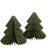 CASA GAMI Porte-nom Set De 2 Vert Foncé