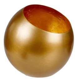 CASA GIMINI Support Bougie Chauffe-plat Cuivre