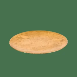 CASA GOLDFOIL Assiette Déco Doré