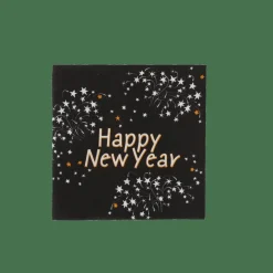 CASA HAPPY NY Set De 20 Serviettes Vert