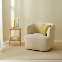 CASA HARVEY Fauteuil Blanc