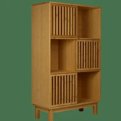 CASA HELGE Armoire à Compartiments Naturel