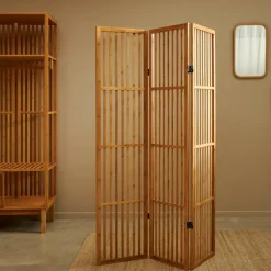 CASA HELGE Paravent Naturel