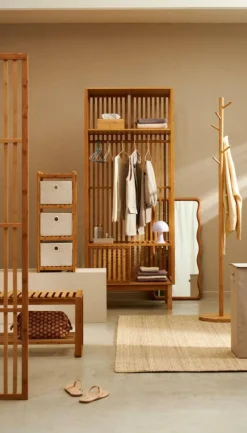 CASA HELGE Porte-vêtements Naturel