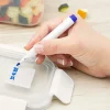 CASA HOMEY CLIP Marqueur Craie Pour Boîte Bleu