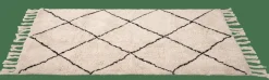 CASA IDRIS Tapis Blanc