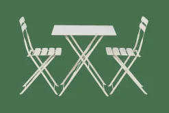 CASA IMPERIAL Table Pliante Carré Sable