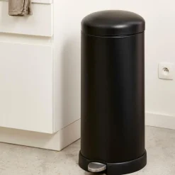CASA INDUSTRIA Poubelle à Pédale 27 L Noir