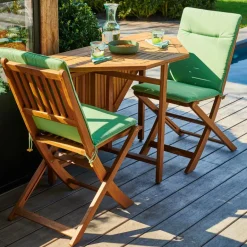 CASA ISLAND ECO Coussin De Jardin Chaise Pliante Aqua