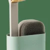 CASA JASMIN Brosse Vaisselle Avec éponge Vert