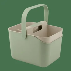 CASA JASMIN Seau/organisateur 2 En 1 Vert