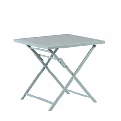 CASA JESSE Ensemble Bistrot Rectangulaire Blanc