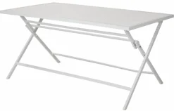 CASA JESSE Ensemble Bistrot Rectangulaire Blanc