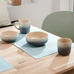 CASA JESSIE GREY Mug Sans Anse Gris
