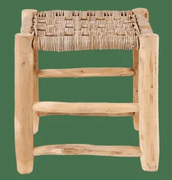CASA KANAI Tabouret 2 Tailles Tabouret Grand Naturel