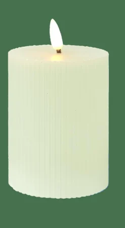 CASA LED Bougie Avec LED Menthe