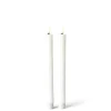 CASA LED Bougie Dîner Led Blanc