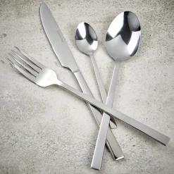 CASA LUGANO Ménagère 16 Pièces Argent