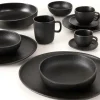 CASA MAGMA Assiette Noir