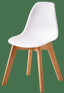 Enfant CASA MATHIAS Chaise Pour Enfants Blanc, Naturel