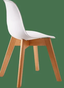 Enfant CASA MATHIAS Chaise Pour Enfants Blanc, Naturel