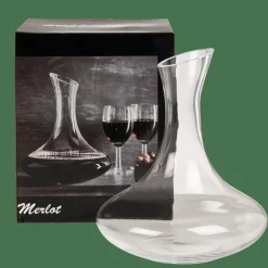 CASA MERLOT Carafe à Décanter 1,89 L Transparent