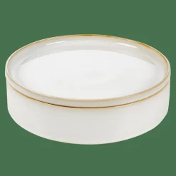 CASA MINERAL MARBLE Assiette Blanc