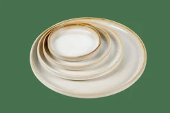CASA MINERAL MARBLE Assiette Blanc
