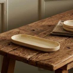 CASA MINERAL SAND Assiette Beige