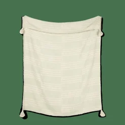 CASA MISTRA Plaid Bleu Clair
