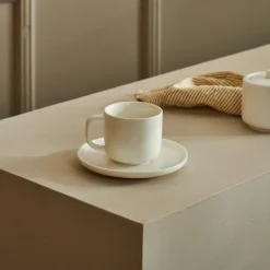 CASA MOON Assiette Blanc