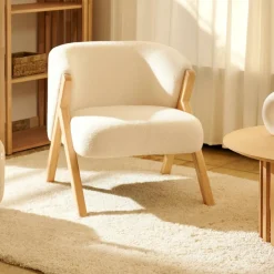 CASA MORRIS Fauteuil Blanc
