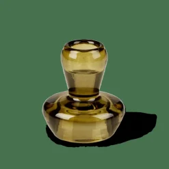 CASA MUSHROOM Support Bougie Chauffe-plat Vert