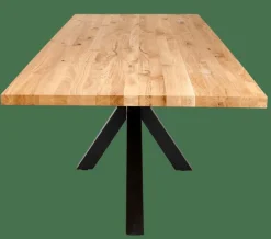 CASA NEW OAK Pied De Table Noir