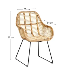 CASA NEW OAK Pieds De Table A Noir