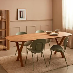 CASA NEW OAK Pieds De Table Noir