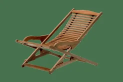 CASA NEW VIP Chaise Relax Sans Repose-pied Naturel
