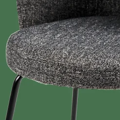 CASA OLIVIER Chaise De Salle à Manger Gris