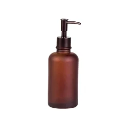 CASA OMBRE Distributeur Savon Brun, Brun Foncé