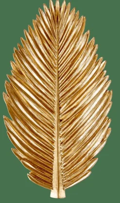 CASA PALM Feuille Déco Doré