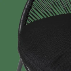 CASA PAPAYO Chaise Lounge Noir